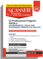 Shuchita Scanner CS Professional Paper-5 Strategic Management and Corporate Finance Green Edition